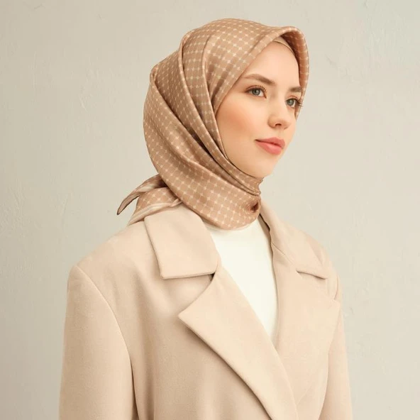 Armine E25YA9345D02 13 Dj Saf İpek Eşarp 9345D (T) ürün görseli