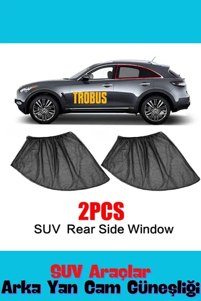 Mazda  CX-5 2012 - 2017 SUV Uyumlu Yan Cam Güneşliği Ön veya Arka - Resim 2