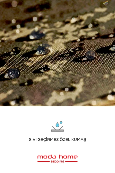 Moda Home Bedding Sıvı Geçirmez Minder | Dekoratif,Balkon, Bahçe, Plaj, Kamp, Havuz ve Palet Minderi(Kare YS) - 3
