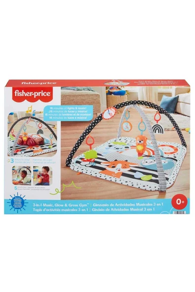 Fisher-Price® Neşeli Hayvanlar 3'ü 1 Arada Jimnastik Merkezi | HBP41 - 7