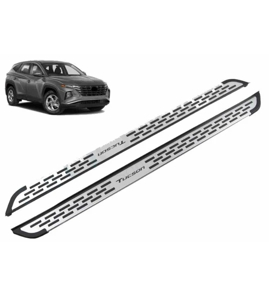 Hyundai Tucson Yan Basamak Kromlu Model 2022-2024 Arası Uyumlu - 2