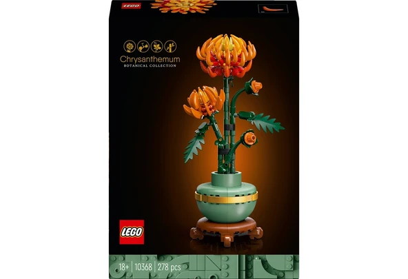 ® Icons Krizantem 10368 - Yetişkinler Için Dekoratif Kasımpatı Çiçeği Yapım Seti (278 Parça) - 3