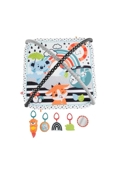 Fisher-Price® Neşeli Hayvanlar 3'ü 1 Arada Jimnastik Merkezi | HBP41 - 6