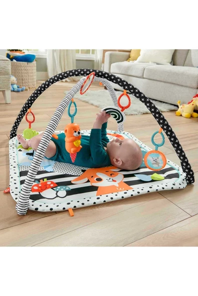 Fisher-Price® Neşeli Hayvanlar 3'ü 1 Arada Jimnastik Merkezi | HBP41 - 4