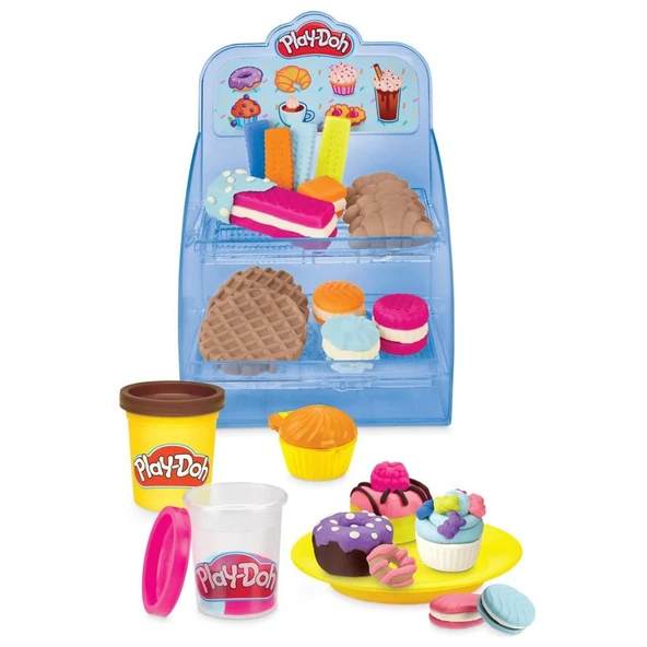 F5836 Play-Doh Süper Renkli Kafe Oyun Seti +3 yaş - 6