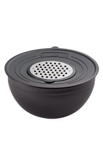 Globe Siyah 5 Parça Rendeli Saklama Kabı 077kserı - Resim 4