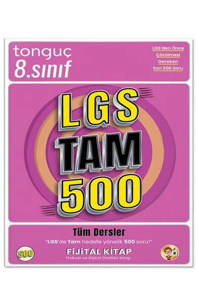 LGS Tam 500 Soru Bankası Tüm Dersler - Tonguç Yayınları