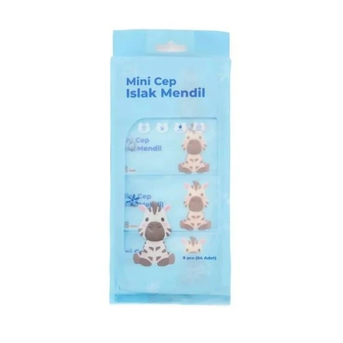 Mini Cep Islak Mendili - 5