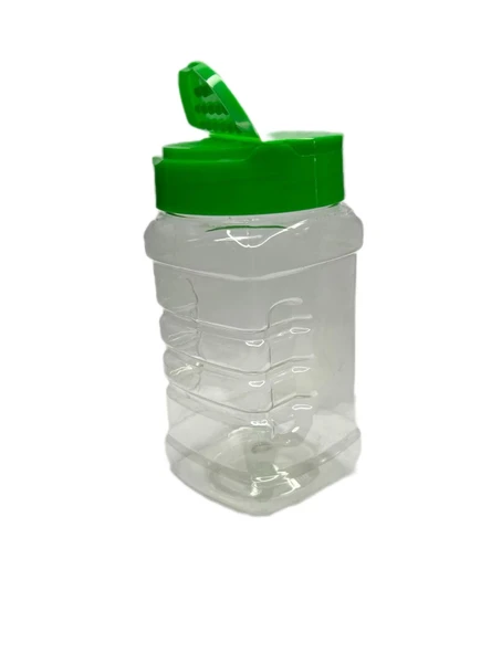 350ml pet açmalı kapak tutmalı kavanoz, 12 adet, tutmalı kavanoz, baharat kavanozu, gıda kavanozu