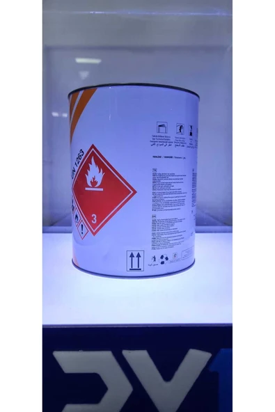 ESKİMO ESKİM ENDÜSTRİYEL BOYA KOYU KAHVE 8011 2.5 LİTRE - 4