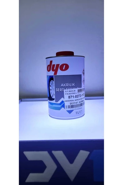 Dyo AKRİLİK SERTLEŞTİRİCİ 1 LİTRE - Resim 2