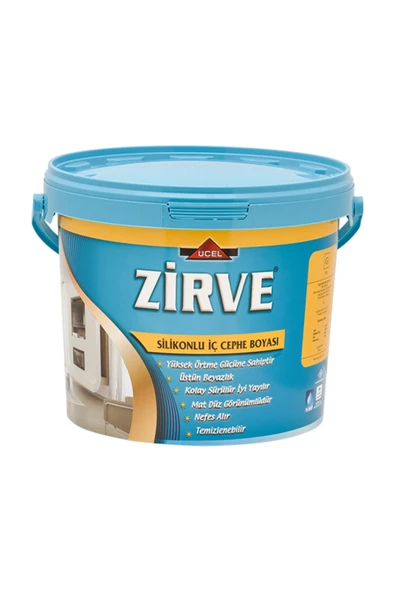 ZİRVE SİLİKONLU PLASTİK İÇ CEPHE BOYASI ALTIN 1 GALON