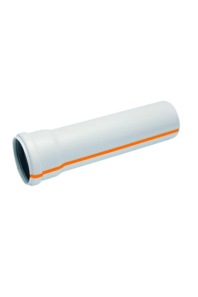 KALDE Q125X500 MM TİP1 PVC U BORU B TİPİ