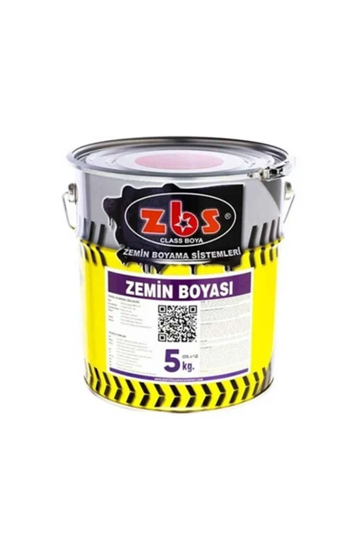 ZBS TEK KOMPENANTLI EXTRA ZEMİN BOYASI RAL 7042 5 KG