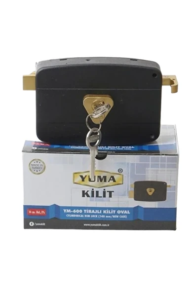 YUMA TRAJLI KİLİT OVAL 14 CM - 2