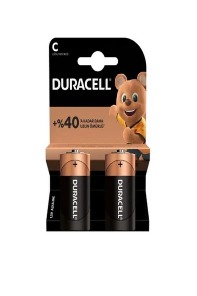 DURACEL PLUS ORTA PİL 2 Lİ
