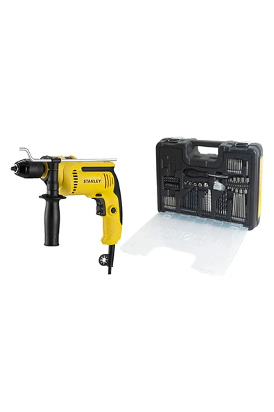 STANLEY DARBELI MATKAP 700 WATT SDH700CK + 100 ADET AKSESUAR  (220-240V-50/60 HZ)