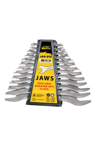 ELTOS JAWS AÇIK AĞIZ ANAHTAR SETİ 12 PCS