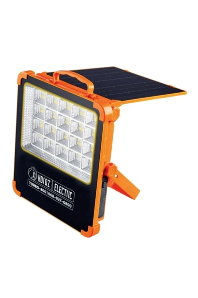 HOROZ (TURBO-800) 800 W LED SOLAR TURUNCU PROJEKTÖR 2733 LÜMEN