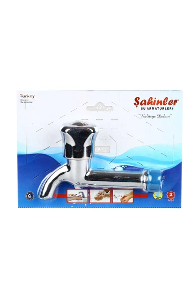 ŞAHİNLER UZUN MUSLUK AÇ KAPA VAKUMLU M022