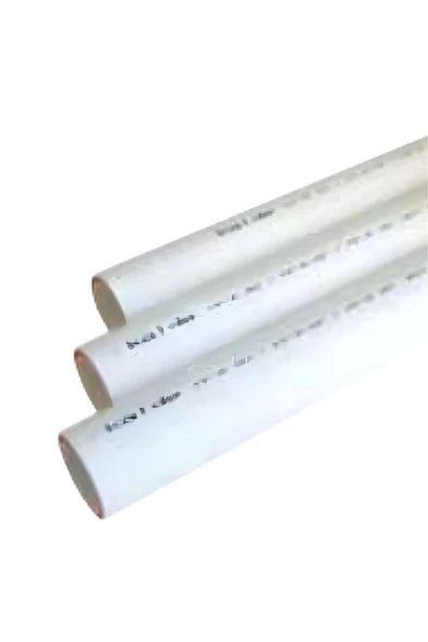 KALDE 20 MM PP FİBERLİ BORU Q20/PN 20 BEYAZ BOY/4M