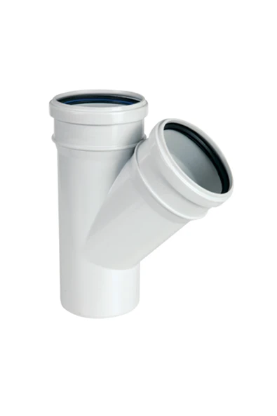 PVC 110X110 TEK ÇATAL ürün görseli