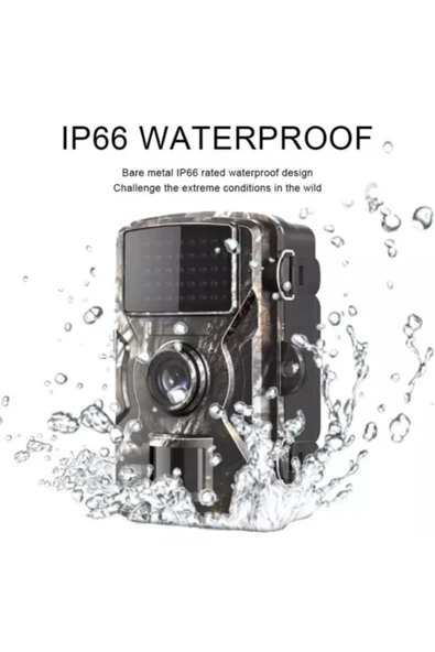 BiNtech Fotokapan Kamera 12mp 1080p Doğa Ve Outdoor Gece Görüşlü Kamera Su Geçirmez - 7
