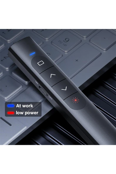 HP SS10 Wireless Presentation Flip Pen Kalem Pilli Kablosuz Sunum Kumandası - 2