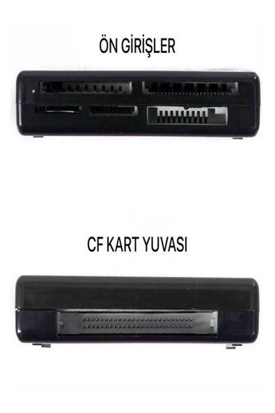 ULTRATEKNO 26 in 1 Çoklu Kart Okuyucu Usb Sd Sdhc Mini Micro Sd Memory Stick Duo M2 Mmc Xd CF - 2