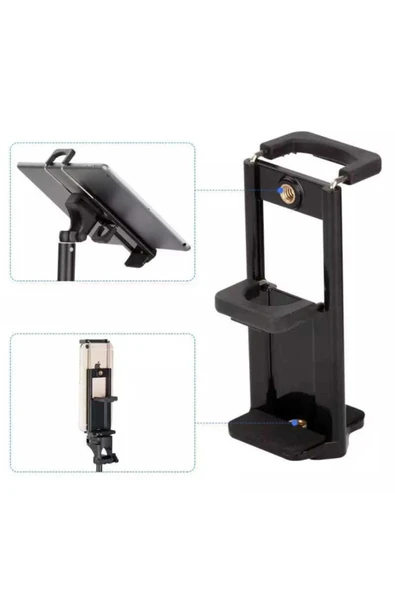 NEEPHO Çok Fonksiyonlu Tripod Başlığı Telefon Ve Tablet Tutucu Başlık 2 In1 - 3
