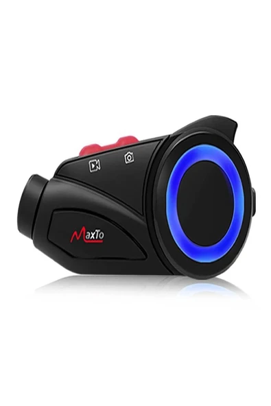 ULTRATEKNO Yeni Versiyon Maxto M3S Serisi 2k Fhd 1440P Kameralı Intercom Motosiklet Kask İntercom Uyumlu - 5
