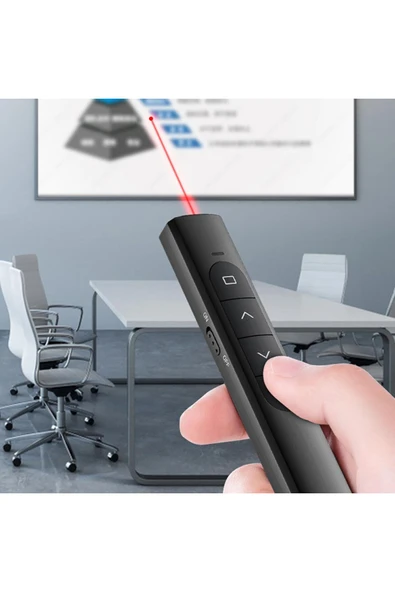 HP SS10 Wireless Presentation Flip Pen Kalem Pilli Kablosuz Sunum Kumandası - 5