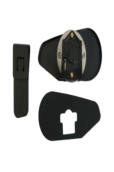 ULTRATEKNO Maxto M3 / M3S interkomlar için 360° Dönebilen Kask Bağlantı Kiti - Rotating Base Set - 2