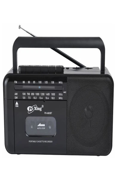 ULTRATEKNO PX-680BT Müzik Seti Kaset Çalar FM Radyo USB MP3 Player Bluetooth Hoparlör Müzik Seti - 2