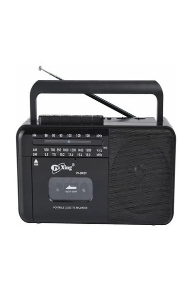 ULTRATEKNO PX-680BT Müzik Seti Kaset Çalar FM Radyo USB MP3 Player Bluetooth Hoparlör Müzik Seti - 3