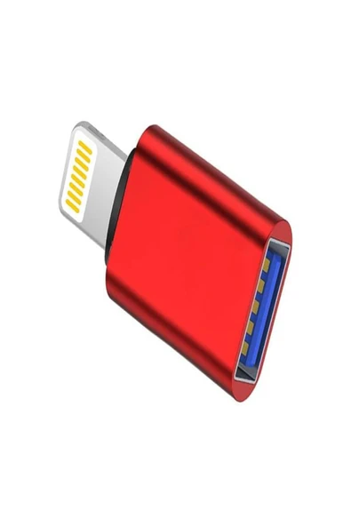 ULTRATEKNO Apple iphone Lightning To Usb 3.0 (YÜKSEK HIZLI) Veri Aktarımı Otg Çevirici Dönüştürücü Adaptör