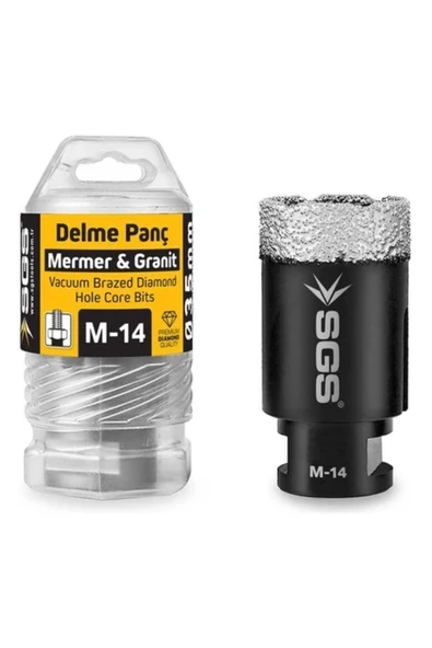 MERMER&GRANİT DELME PANÇ M14 (35 MM)