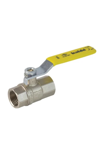 KALDE MOP 0,5 DİŞİ KİLİTLİ DOĞALGAZ VANASI DN15-1/2