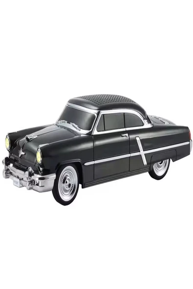 ULTRATEKNO 1952 Lincoln Capri Model Retro Araba Bluetooth Hoparlör Fm Radyo USB Tf Aux Destekli Speaker - 2