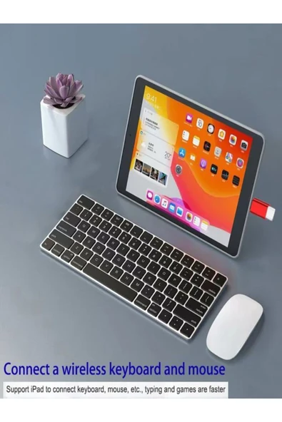 ULTRATEKNO Apple iphone Lightning To Usb 3.0 (YÜKSEK HIZLI) Veri Aktarımı Otg Çevirici Dönüştürücü Adaptör - 6