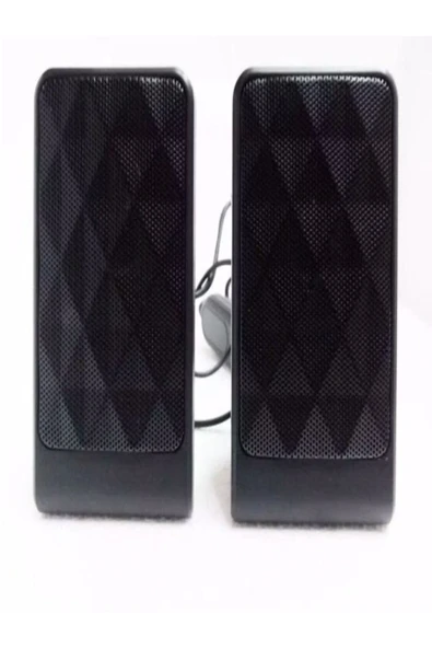 ULTRATEKNO Kablolu 1+1 Bilgisayar Hoparlörü Laptop Pc Uyumlu Speaker Usb 2.0 3w X 2 - 2