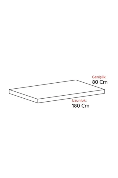 Vip Home Concept Market Ürünleri  Tek Kişilik Katlanır Yatak Sünger Yatak 80x180 cm - 4