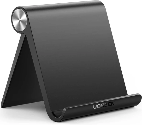UGREEN Çok Açılı Masaüstü Siyah Tablet Telefon Standı Teşhir