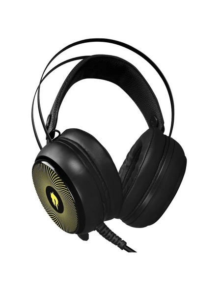 GameBooster Rebel GB-H12 RGB 7.1 USB Kablolu Kulak Üstü Oyuncu Kulaklığ - 3