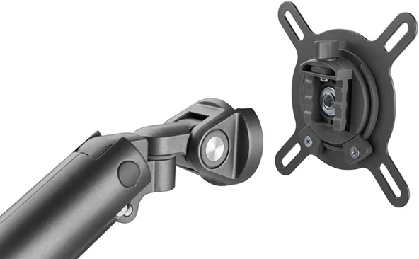 TWISTED MINDS TM-49-C06-G PREMİUM MEKANİK AMORTİSÖR 17"-32" MAX 9KG TEK MONİTÖR KOLU - 5
