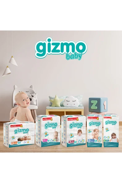 Bebek Bezi Ultra Eco Paket 2 Numara Mini 100 Adet - 4
