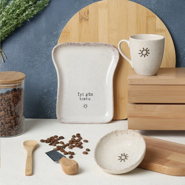 Keramika Tost Kahvaltı Takımı 3 Parça 22504-09