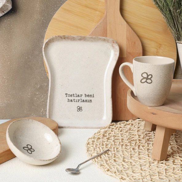 Keramika Tost Kahvaltı Takımı  3 Parça 22501-03