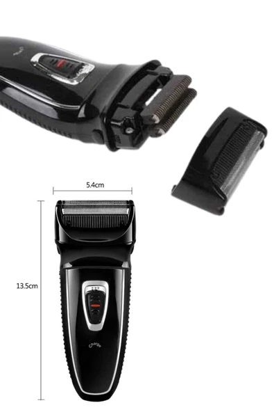 Tıraş Makinesi Erkeklere Özel Profesyonel Yüz Tıraşına Uygun - Resim 3