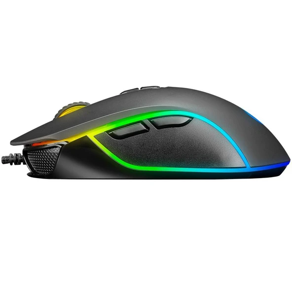 Rampage KB-R63 STAGE Makrolu Klavye Stormy Siyah Kulaklık  G65 RGB Mouse + Mousepad 4lü OYUNCU SETİ - 8